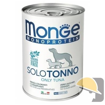 MONGE DOG SOLO gr.400 tonno patè