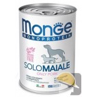 MONGE DOG SOLO gr.400 maiale patè