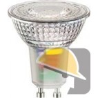 LAMPADA SHOT LED STD ALL-GLASS GU10 6,2W 575lm 3000°K