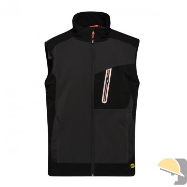 GILET DIADORA VEST CARBON TECH GRIGIO ASF. tg .L