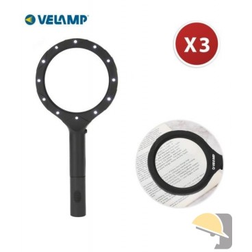 VELAMP LENTE INGRANDIMENTO LED