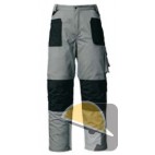 PANTALONE ISSA STRETCH GRIGIO/NERO FODERATO tg. XXXL