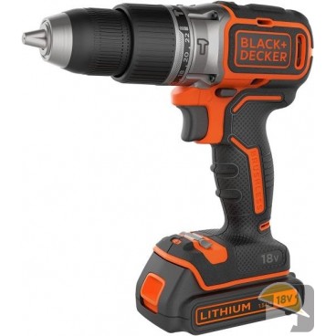 BLACK&DECKER TRAPANO PERCUSS. BL188KB 18V 2 BATT BRUSHLESS