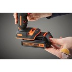 BLACK&DECKER TRAPANO PERCUSS. BDCHD18KB-QW 18V