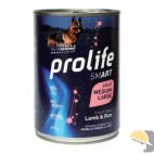 PROLIFE DOG WET LATTINA 400 gr SMART AGNELLO CON RISO