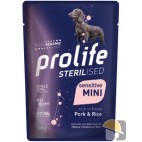 PROLIFE DOG WET BUSTA gr 100 STERILISED PORK & RICE