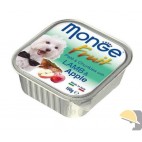 MONGE DOG FRESH FRUIT AGNELLO e MELA  gr.100