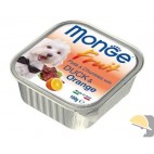 MONGE DOG FRESH FRUIT ANATRA/ARANCIA gr.100