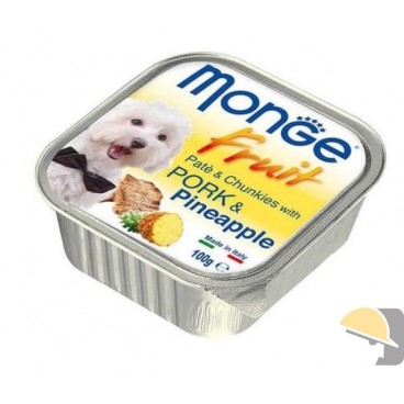 MONGE DOG FRESH FRUIT MAIALE e ANANAS gr.100