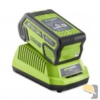 GREENWORKS 40V CARICABATTERIA G40C