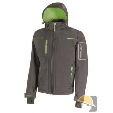 GIACCA U-POWER SPACE ASPHALT GREY/GREEN tg. L