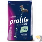 PROLIFE DOG GRAIN FREE SENSITIVE FISH&POTATO MINI 600g