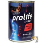 PROLIFE DOG WET LATTINA 400 gr SMART ADULT BEEF & RICE