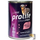 PROLIFE DOG WET LATTINA 400 gr GRAIN FREE SENS LAMB&POTATO