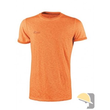 T-SHIRT U-POWER FLUO ORANGE cf.pz.3 tg. L