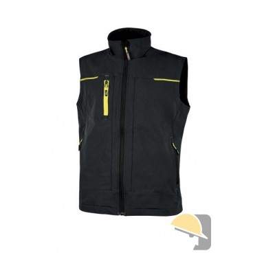 GILET U-POWER SATURN BLACK CARBON tg. L