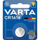 VARTA BATTERIA BUTTON LITHIUM CR1616 3V
