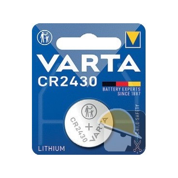 VARTA BATTERIA BUTTON LITHIUM CR2430 3V