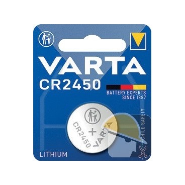 VARTA BATTERIA BUTTON LITHIUM CR2450 3V