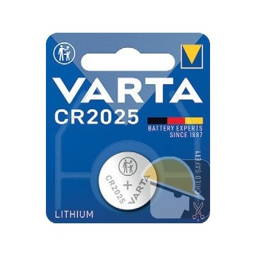 VARTA BATTERIA BUTTON LITHIUM CR2025 3V