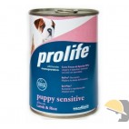 PROLIFE DOG WET LATTINA 400 gr PUPPY SENSITIVE LAMB & RICE