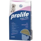 PROLIFE DOG GRAIN FREE SENSITIVE MINI PORK & P 600GR