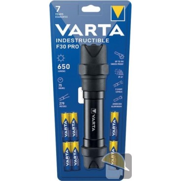 VARTA TORCIA INDESTRUCTIBLE F30 PRO