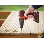 BLACK&DECKER TRAPANO PERCUSS. BDCHD18K-QW 18V