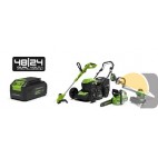 GREENWORKS DVT 24V FORBICE ERBA 2in1 G24SHTK2