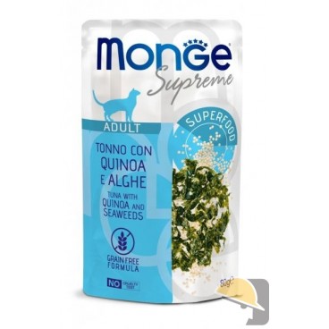 MONGE CAT BUSTA SUPREME ADULT TONNO/QUINOA/ALGHE g 80