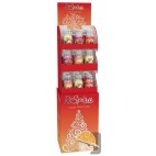 ESPOSITORE DI CANDELE NATALE GRANDE pz. 18