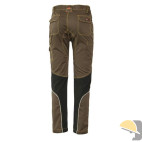 PANTALONE ISSA EXTREME FANGO/NERO tg. M