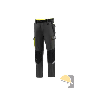 PANTALONE SPARCO TECH GRIGIO/GIALLO tg. L