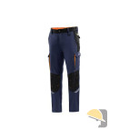 PANTALONE SPARCO TECH BLU/ARANCIO tg. L