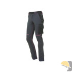 PANTALONE U-POWER WORLD LADY GREY/FUCSIA tg. M