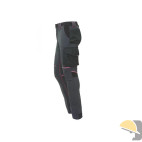 PANTALONE U-POWER WORLD LADY GREY/FUCSIA tg. M