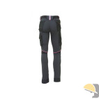 PANTALONE U-POWER WORLD LADY GREY/FUCSIA tg. M