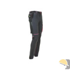 PANTALONE U-POWER WORLD LADY GREY/FUCSIA tg. M