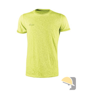 T-SHIRT U-POWER FLUO YELLOW cf.pz.3 tg. XXXL