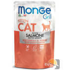 MONGE CAT BUSTA GRILL KITTEN SALMONE gr 85