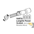 VARTA TORCIA ALUMINIUM LIGHT F30 PRO