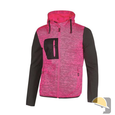 FELPA U-POWER RAINBOW PINK FLUO tg. L