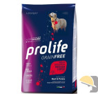 PROLIFE DOG GRAIN FREE SENSITIVE BEEF&POTATO M/L 10Kg