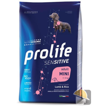 PROLIFE DOG SENSITIVE LAMB & RICE MINI 600 gr