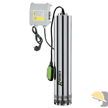 ELETTROPOMPA RIBIMEX PER POZZI 750W INOX 4 TURBINE