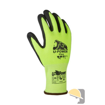 GUANTO U-POWER FLEX VERDE FLUO tg. 10