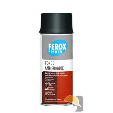 SMALTO AREXONS SPRAY FEROX FONDO ANTIRUGGINE ROSSO ml 400