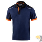 POLO SPARCO TECH TOLEDO BLU/ARANCIO tg. L