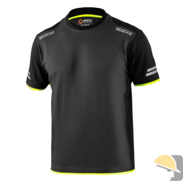 T-SHIRT SPARCO TECH TUCSON GRIGIO/GIALLO tg. L