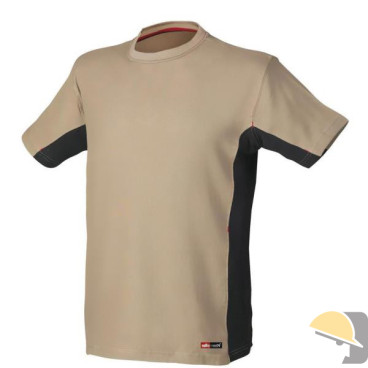 T-SHIRT ISSA STRETCH BEIGE tg. XXL